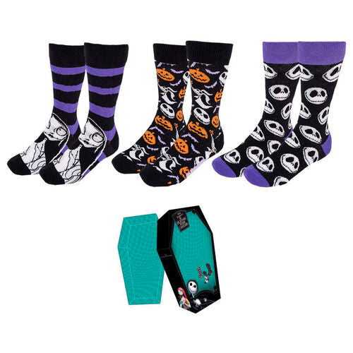 Cerdá Socks Pack 3 Disney Nightmare Before Christmas 35-41
