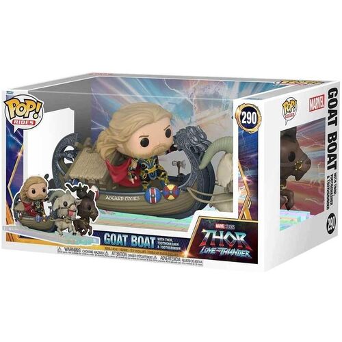 Funko POP! Marvel Thor Love and Thunder Thor Goat Boat #290