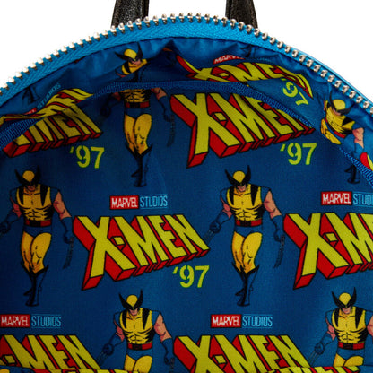 Mochila Loungefly Marvel X-Men Wolverine Cosplay Metallic backpack 26cm