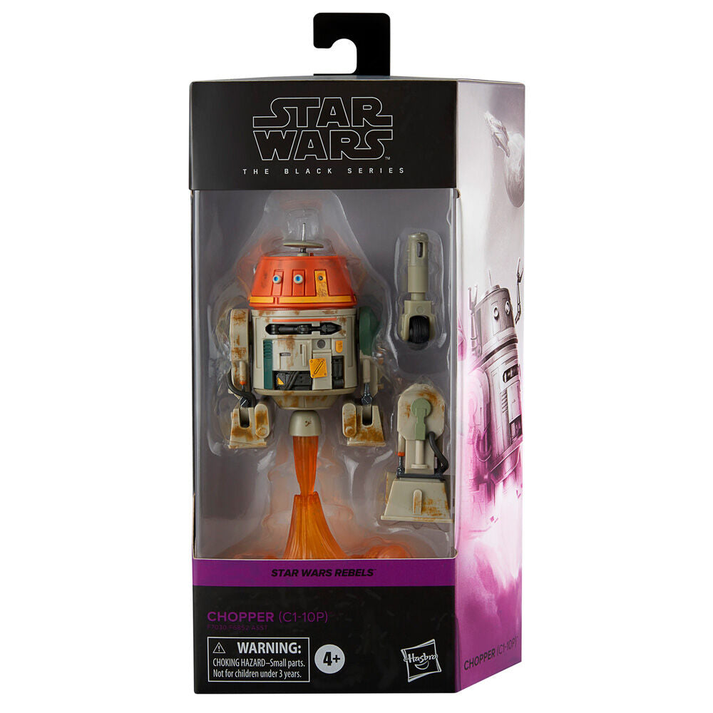 Figura de Hasbro Star Wars Ahsoka Chopper C1-10P de 15 cm
