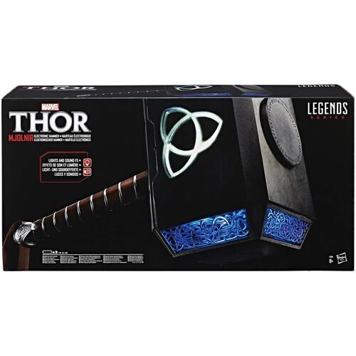 Hasbro Réplica Martillo Thor Mjolnir Vengadores Avengers Marvel