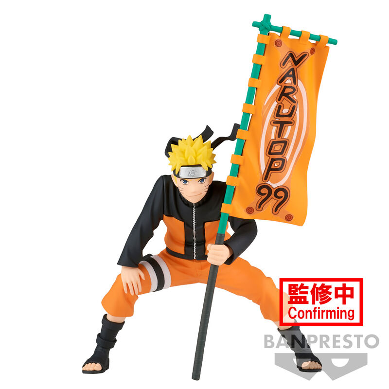 Banpresto Naruto Shippuden Narutop99 Uzumaki Figure 11cm