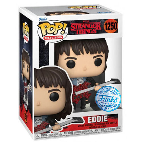 Funko POP! Television Town Stranger Things Eddie Exclusive #1250