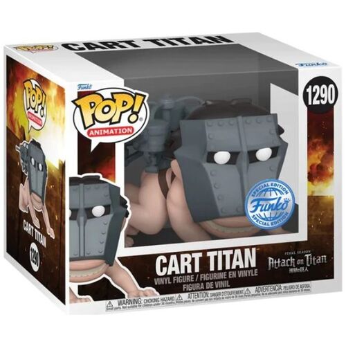 Funko Pop! Attack on Titan Cart Titan Exclusive #1290