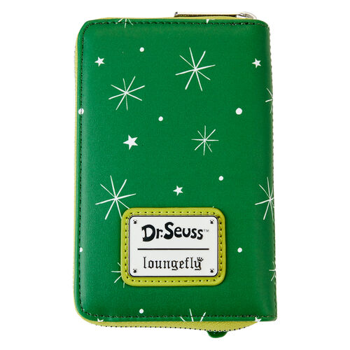 Carteira Loungefly Dr. Seuss How the Grinch Stole Christmas! Santa wallet