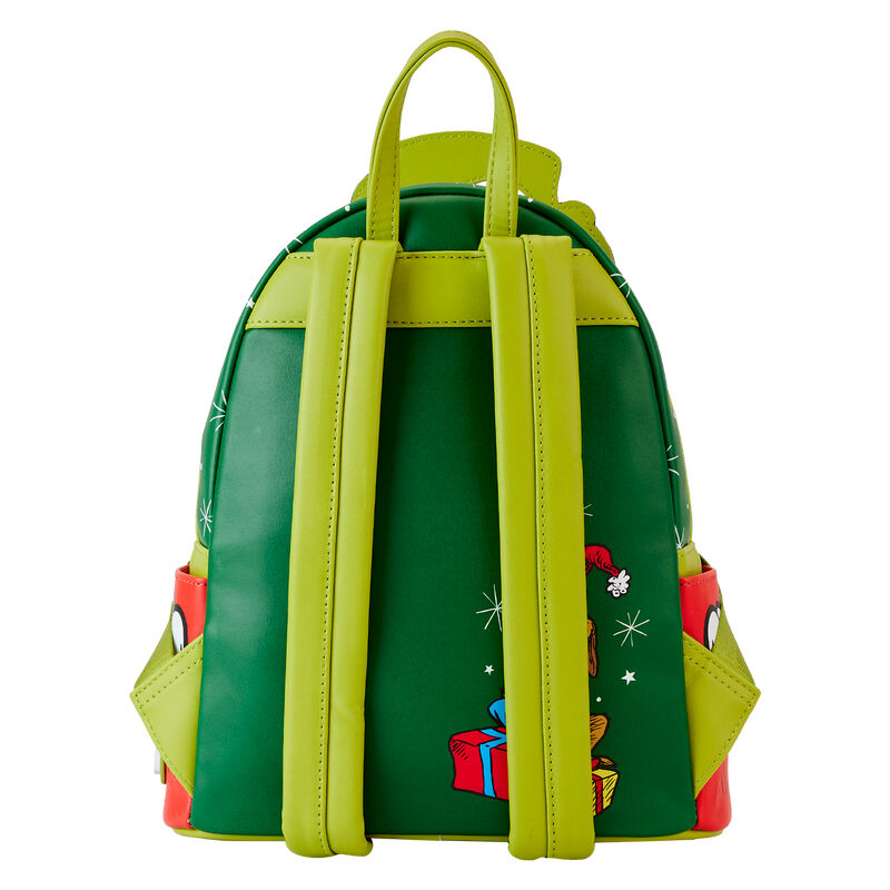 Mochila Loungefly Dr. Seuss How the Grinch Stole Christmas! Santa backpack 26cm