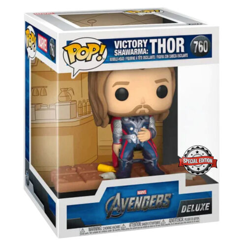 ¡Funko Pop! Deluxe Marvel Avengers Thor Exclusivo #760