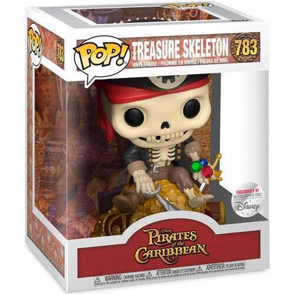 Funko Pop! Disney Pirates Of The Caribbean Treasure Skeleton #783 Exclusively At Disney