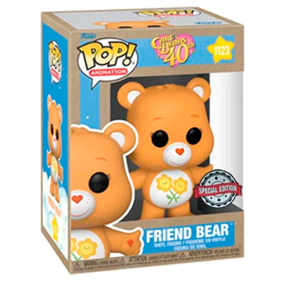 Funko Pop! Care Bears 40th Anniversary Friend Bear #1123 Exclusive