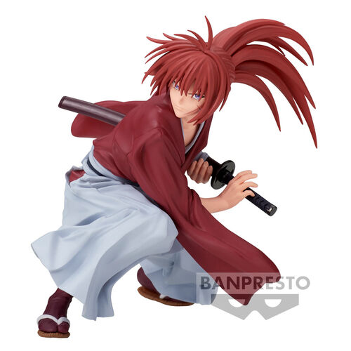 Banpresto Figura Kenshin Himura Vibration Stars Rurouni Kenshin 12cm