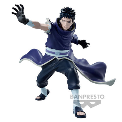 Banpresto Naruto Shippuden Vibration Stars Sasuke Obito II 14cm Figure