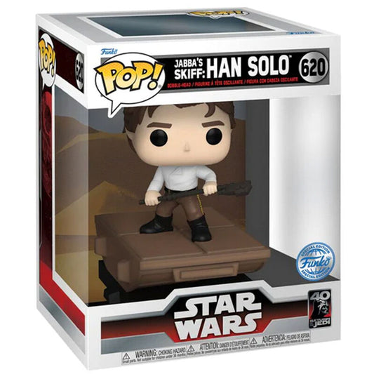 Funko POP! Movie Deluxe Star Wars Jabba Skiff Han Solo Exclusive #620