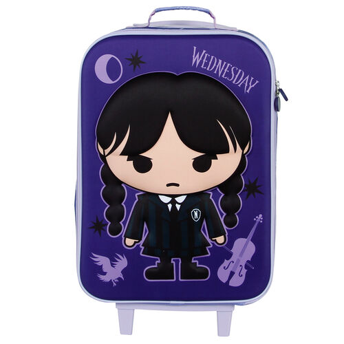 Karactermania Mala Trolley Wednesday chibi 3D trolley suitcase