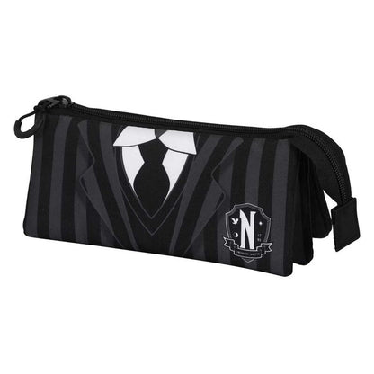 Karactermania Estojo Wednesday Uniform triple pencil case