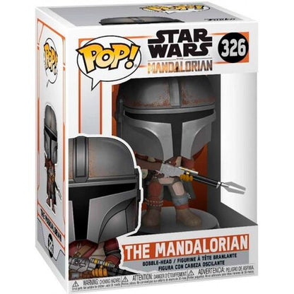 ¡Funko POP! Televisión Star Wars Mandalorian El Mandalorian #326