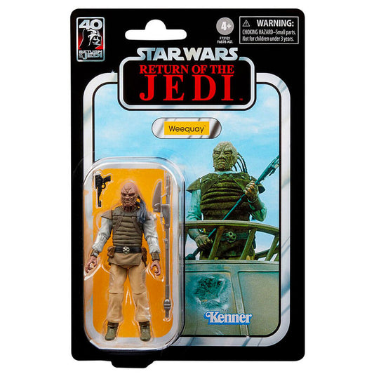 Figura Weequay de Hasbro Star Wars El Retorno del Jedi de 9,5 cm