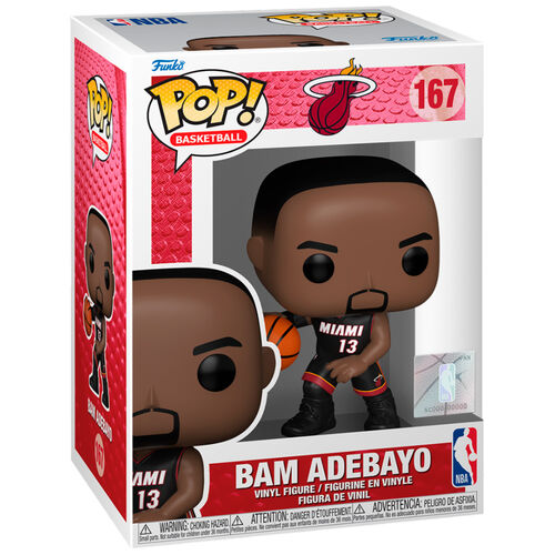 ¡Funko POP! NBA Miami Heat Bam Adebayo #167