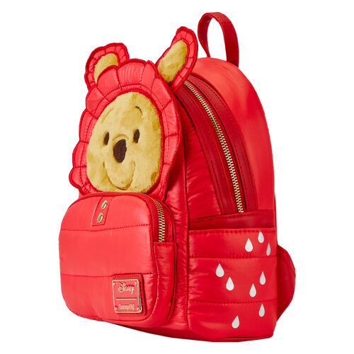 Mochila Loungefly Disney Winnie the Pooh Rainy Day Puffer Jacket backpack 26cm