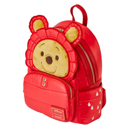 Mochila Loungefly Disney Winnie the Pooh Rainy Day Puffer Jacket backpack 26cm