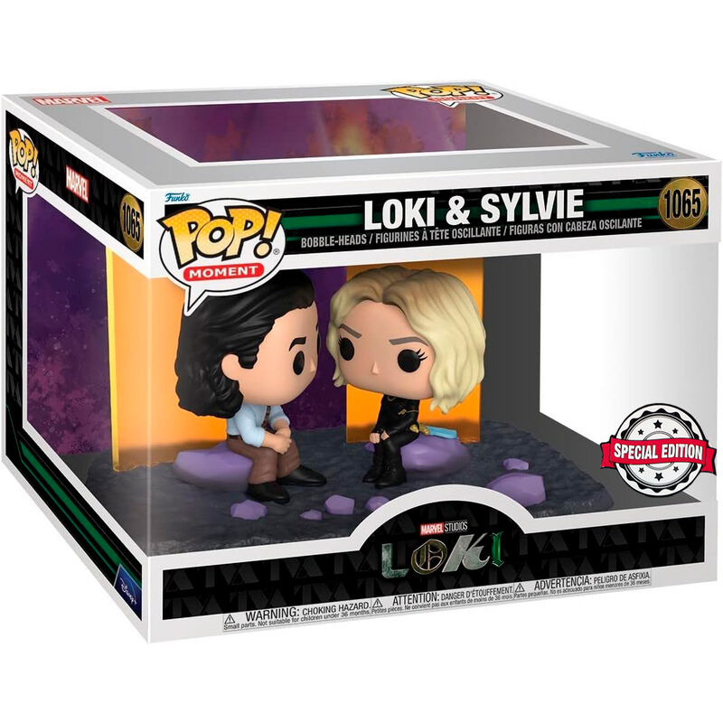 Funko Pop! Moment Marvel Loki - Loki and Sylvie Exclusive #1065