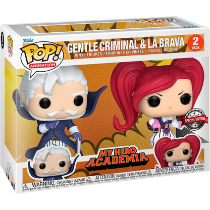 Funko Pop! My Hero Academia Gentle Criminal &amp; La Brava Exclusive 2 Pack