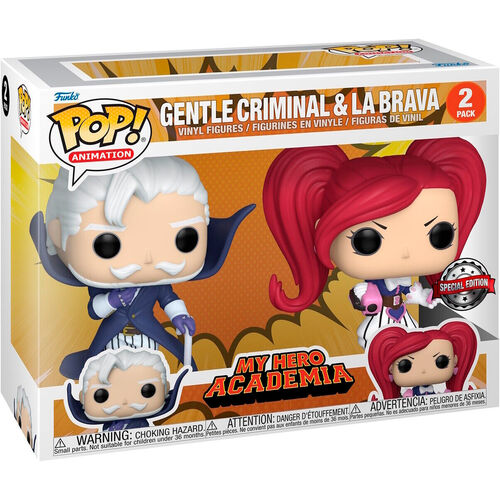 Funko Pop! My Hero Academia Gentle Criminal & La Brava Exclusive 2 Pack