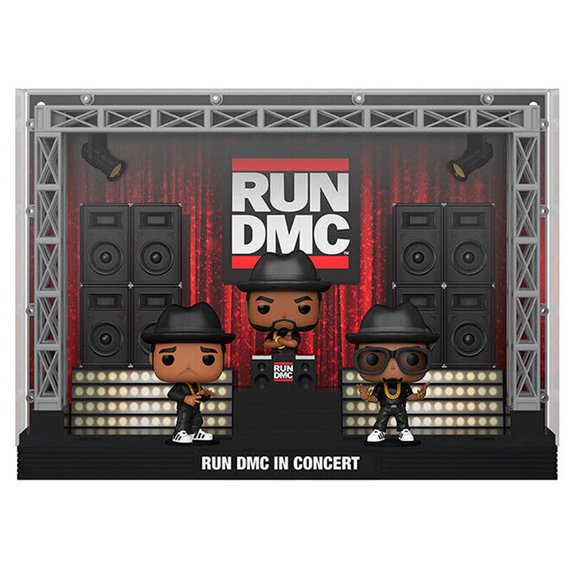 Funko POP! Moment Deluxe RUN DMC Run / Jam Master Jay / DMC Exclusive #01