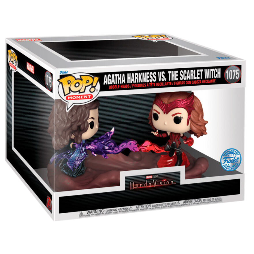 Funko POP! Moment Marvel WandaVision Agatha Harkness Vs The Scarlet Witch Exclusive #1075