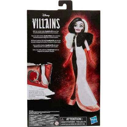Hasbro Boneca Disney Villains Cruella de Vil 28cm