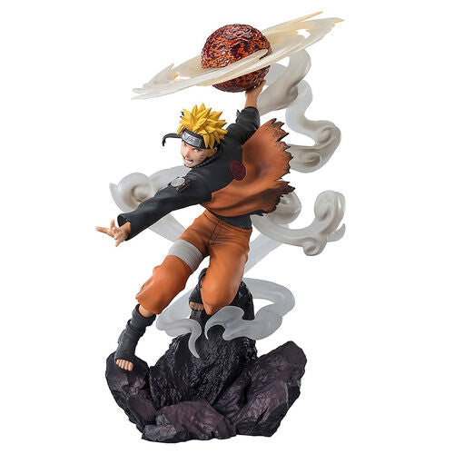 Tamashii Nations Figura Naruto Shippuden Sage Lava Release Rasenshuriken Naruto Uzumaki Figuarts Zero figure 24cm