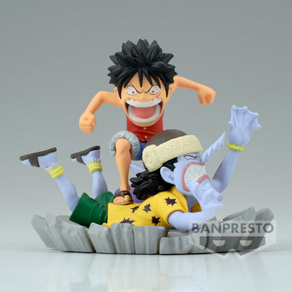 Banpresto Figura Luffy vs Arlong WCF Log Stories One Piece 7cm