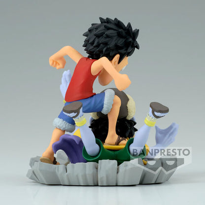 Banpresto Figura Luffy vs Arlong WCF Log Stories One Piece 7cm