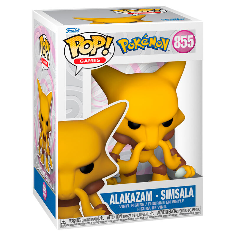 ¡Funko Pop! Pokémon Alakazam #855