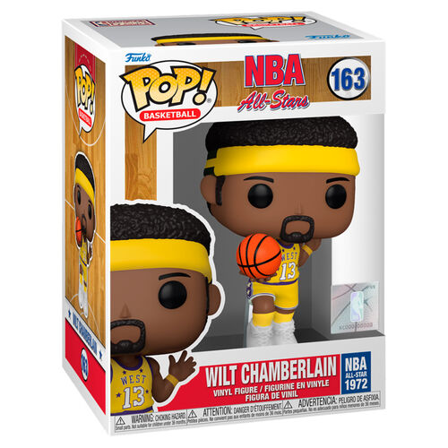 ¡Funko POP! Las estrellas de la NBA Wilt Chamberlain (1972) # 163