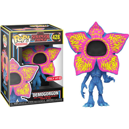 Funko POP! Television Stranger Things Open Face Demogorgon Black Light Exclusive #428