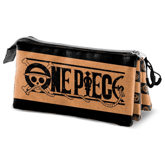 Karactermania Estojo One Piece Plus Chess triple pencil case