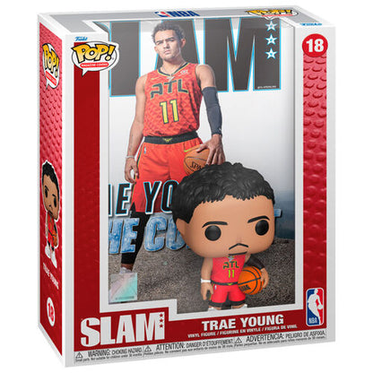 ¡Funko POP! Portada de revista NBA Slam Trae Young #18