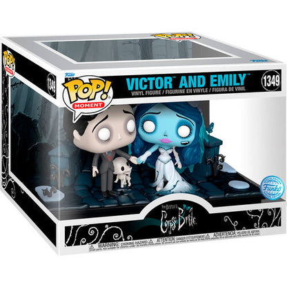 Funko POP! Movies Moment The Corpse Bride Victor y Emily Exclusive #1349