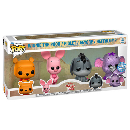 Funko Pop! Disney Winnie the Pooh Exclusive 4 Pack