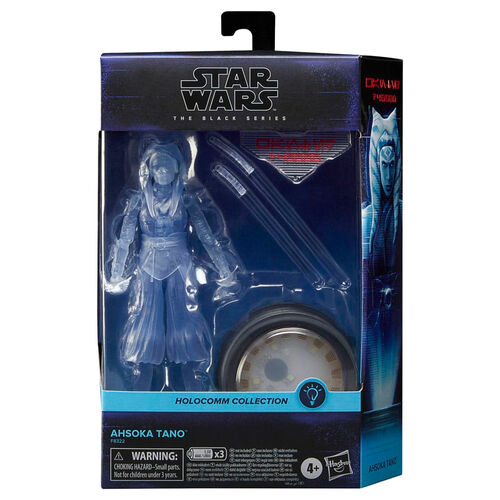 Figura Ahsoka Tano de la colección Holocomm de Star Wars de Hasbro, 15 cm