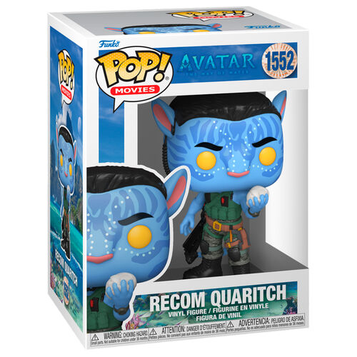 Funko POP! Movies Avatar The Way of Water Recom Quaritch #1552