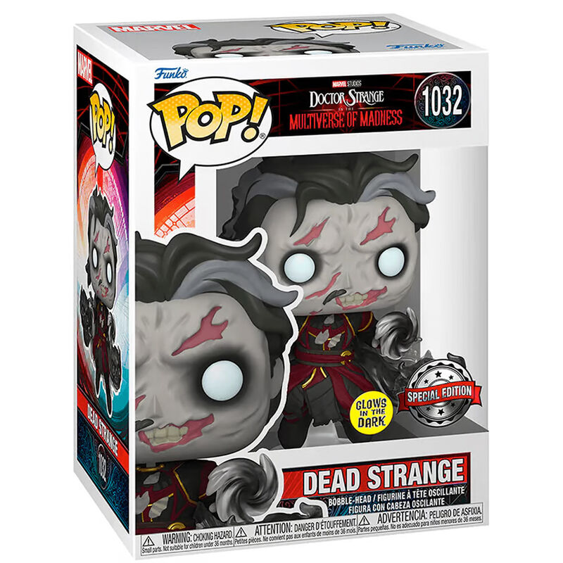 Funko Pop! Marvel Doctor Strange Multiverse of Madness Dead Strange Exclusive #1032