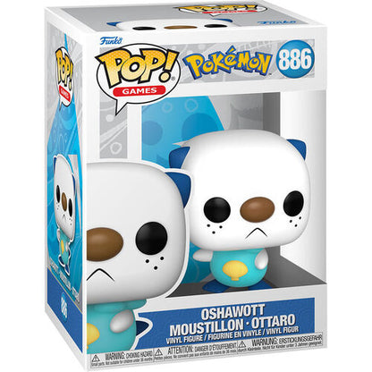 ¡Funko Pop! Pokémon Oshawott #886