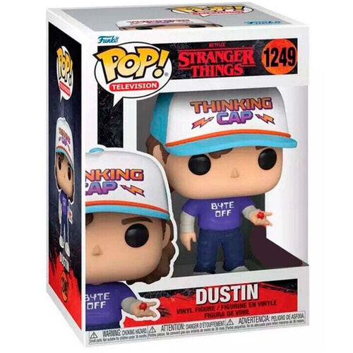 ¡Funko POP! Televisión Cosas más extrañas Dustin Exclusivo #1249