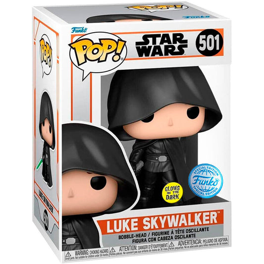 Funko POP! Television Star Wars Mandalorian Luke Skywalker Exclusive #501