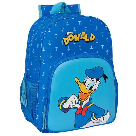 Safta Mochila Pato Donald Disney 42cm Adaptável