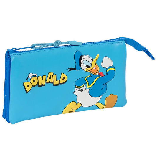 Safta Estojo Multiusos Pato Donald Disney Triplo