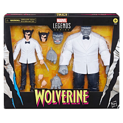 Hasbro Figura Marvel Legends Series Wolverine pack figures 15cm