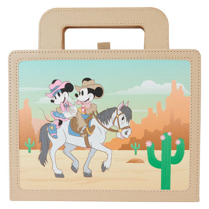 Caderno Loungefly Disney Mickey & Minnie Western notebook