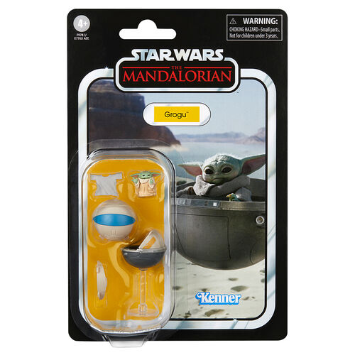 Hasbro Star Wars: Figura de Grogu de El Mandaloriano de 9,5 cm